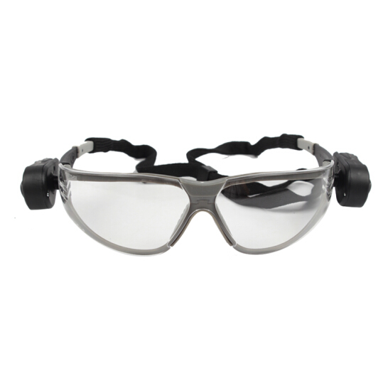 3M 带双射灯 夜间作业防护眼镜 11356-阳越劳保用品