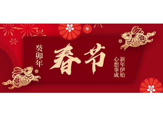 广州阳越安防祝大家兔年大吉