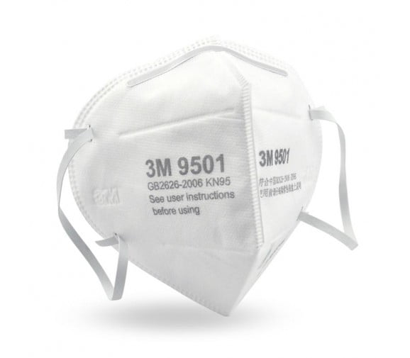 3M 9501耳戴式防尘 防病毒口罩--广州口罩供应商