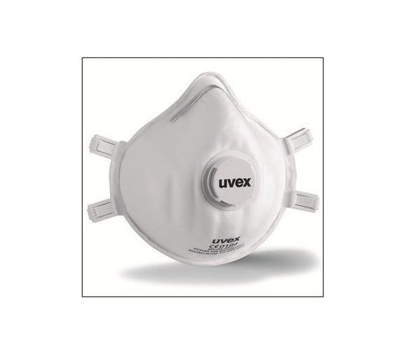 优唯斯（UVEX）Silv-Air 2310 罩杯式防尘口罩-广州阳越劳保用品