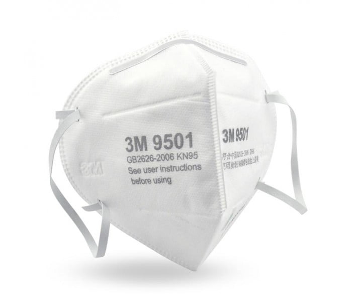 9501耳戴式防尘 防病毒口罩