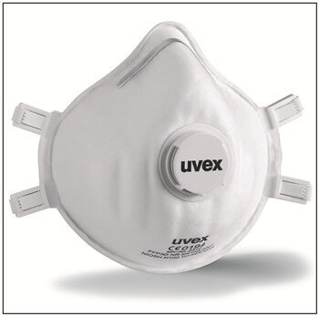 优唯斯（UVEX）Silv-Air 2310 罩杯式防尘口罩