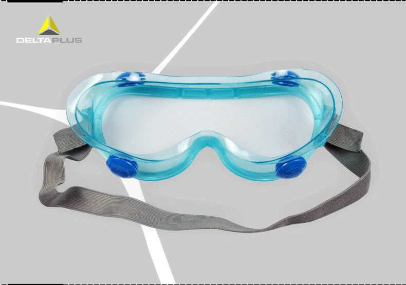 代尔塔（DELTA）防化防尘护目镜 101103