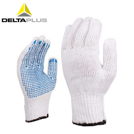 代尔塔DELTA 208006PVC点塑针织手套