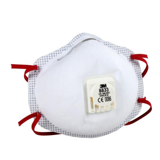 3M 8833防尘防金属烟口罩--广州防护口罩批发商