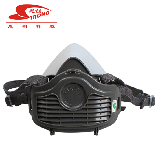 思创半面具硅胶防尘面罩ST-1080