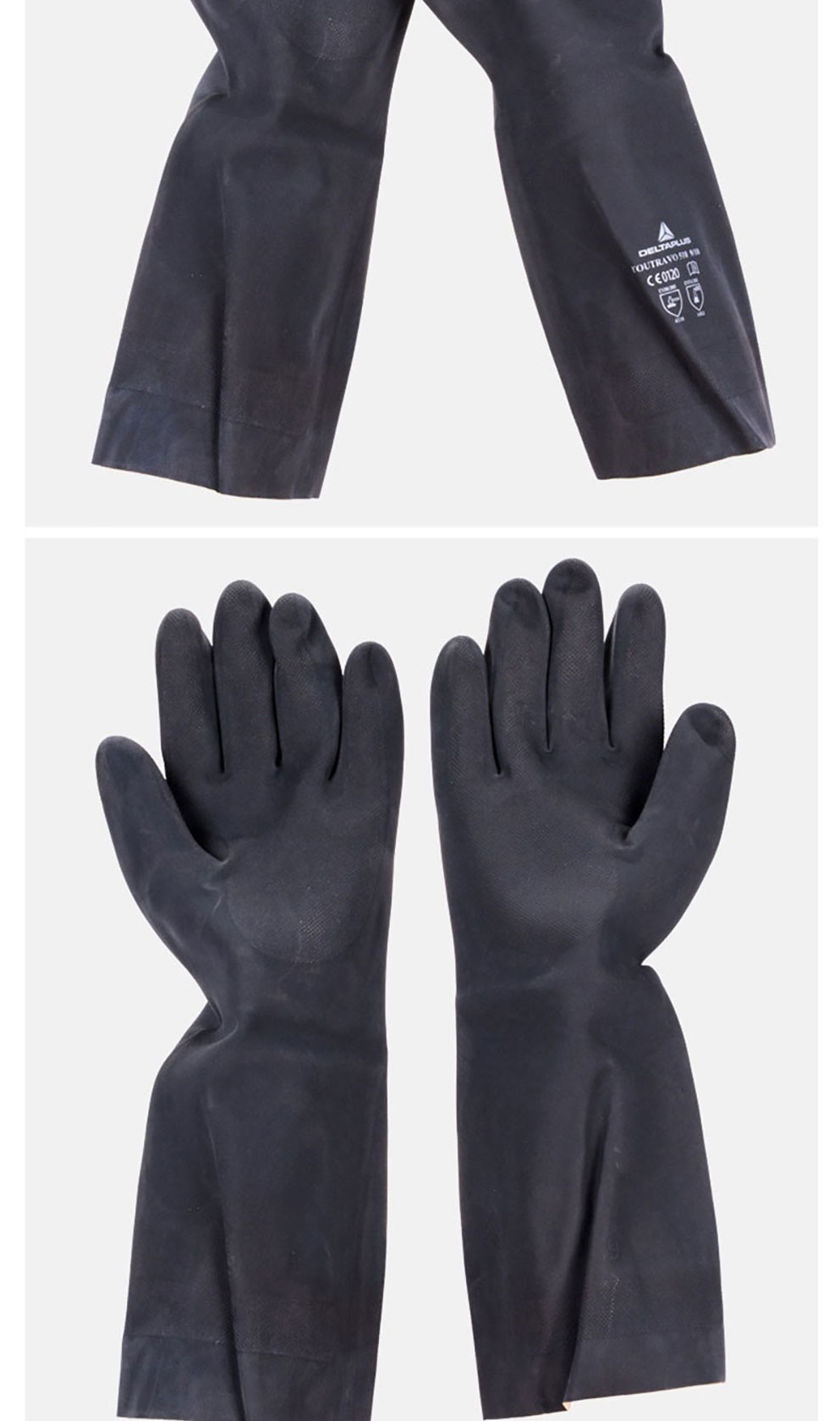 代尔塔201510氯丁防化耐酸碱手套