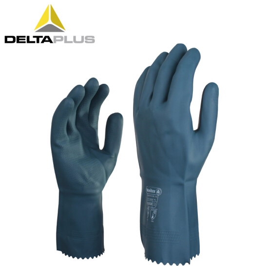 代尔塔201530氯丁橡胶防化抗菌手套