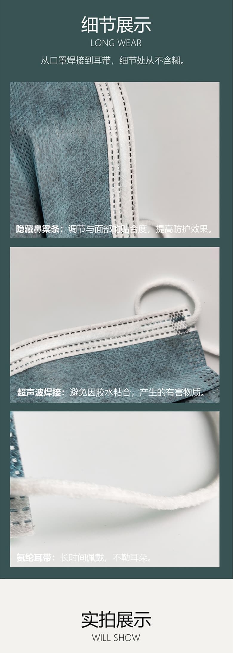 保为康F63一次性活性炭口罩