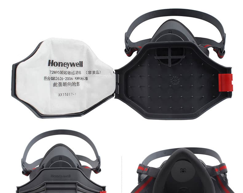 霍尼韦尔 7200M 半面罩防毒面具